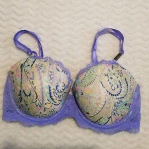 Victoria's Secret Paisley Dream Angels Bra 32DDD
